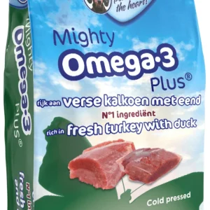 Renske Mighty Omega-3 Plus Cold Pressed vers bereid kalkoen met eend hondenvoer
