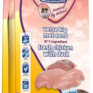 Renske Premium Senior - Kattenvoer - 6 Kilogram - eend, kip