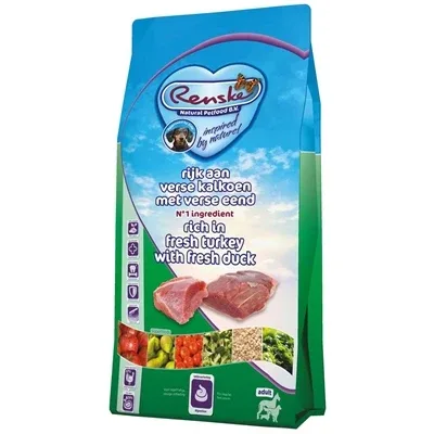 Renske Super Premium Adult Kalkoen Eend - 12 kg