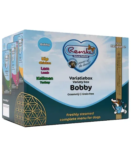 Renske Variatiebox Bobby graanvrij (12 x 395g)