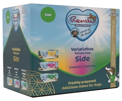Renske Variatiebox Side Kip Lam Kalkoen Graanvrij - 95 gr