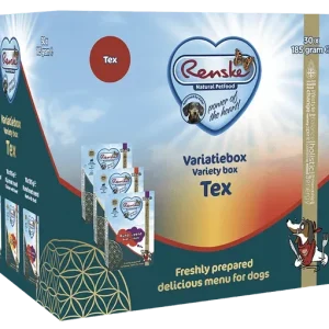Renske Variatiebox Tex Eend|Kip|Rund (30 x 185g)