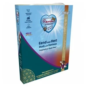 Renske Vers Gestoomd Vlees Eend met Hert Graanvrij - 395 gr