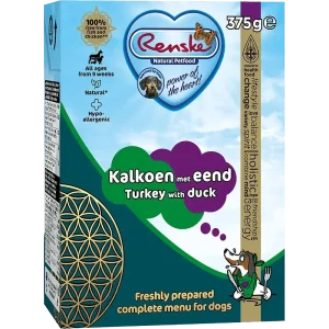 Renske Vers Hnd Kalkoen/eend 375 g