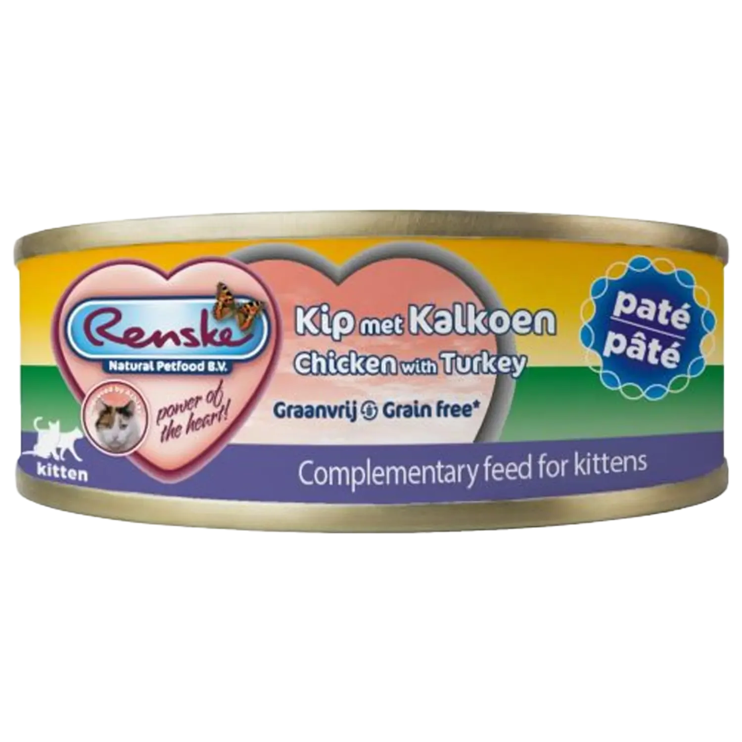 Renske Vers Kitten Paté Kip Kalkoen 70 g
