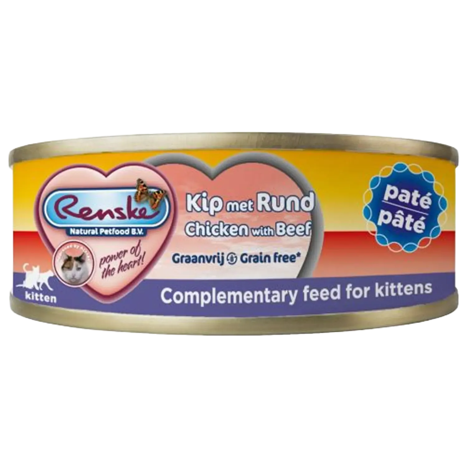 Renske Vers Kitten Paté Kip Rund 70 g