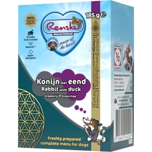 Renske Vers Konijn met Eend Graanvrij 185 gram