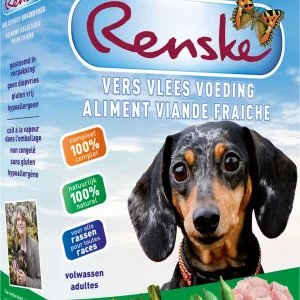 Renske Vers Vlees Voeding - Hondenvoer - 395 Gram - eend, kalkoen
