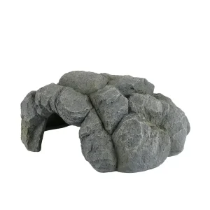 Reptielen Grot Antraciet