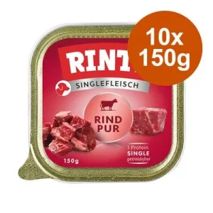 RINTI Singlefleisch 10 x 150 g Hondenvoer