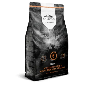 Riverwood Derma - Kattenvoer - 2 Kilogram - haring, zalm