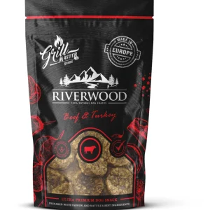 Riverwood Grillmaster Series - Hondensnack - 100 Gram - eend, kalkoen