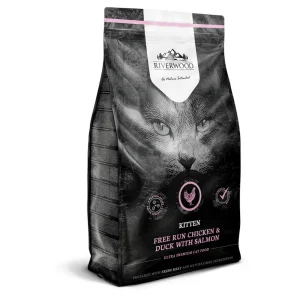 Riverwood Kitten - Kattenvoer - 6 Kilogram - eend, zalm, kip