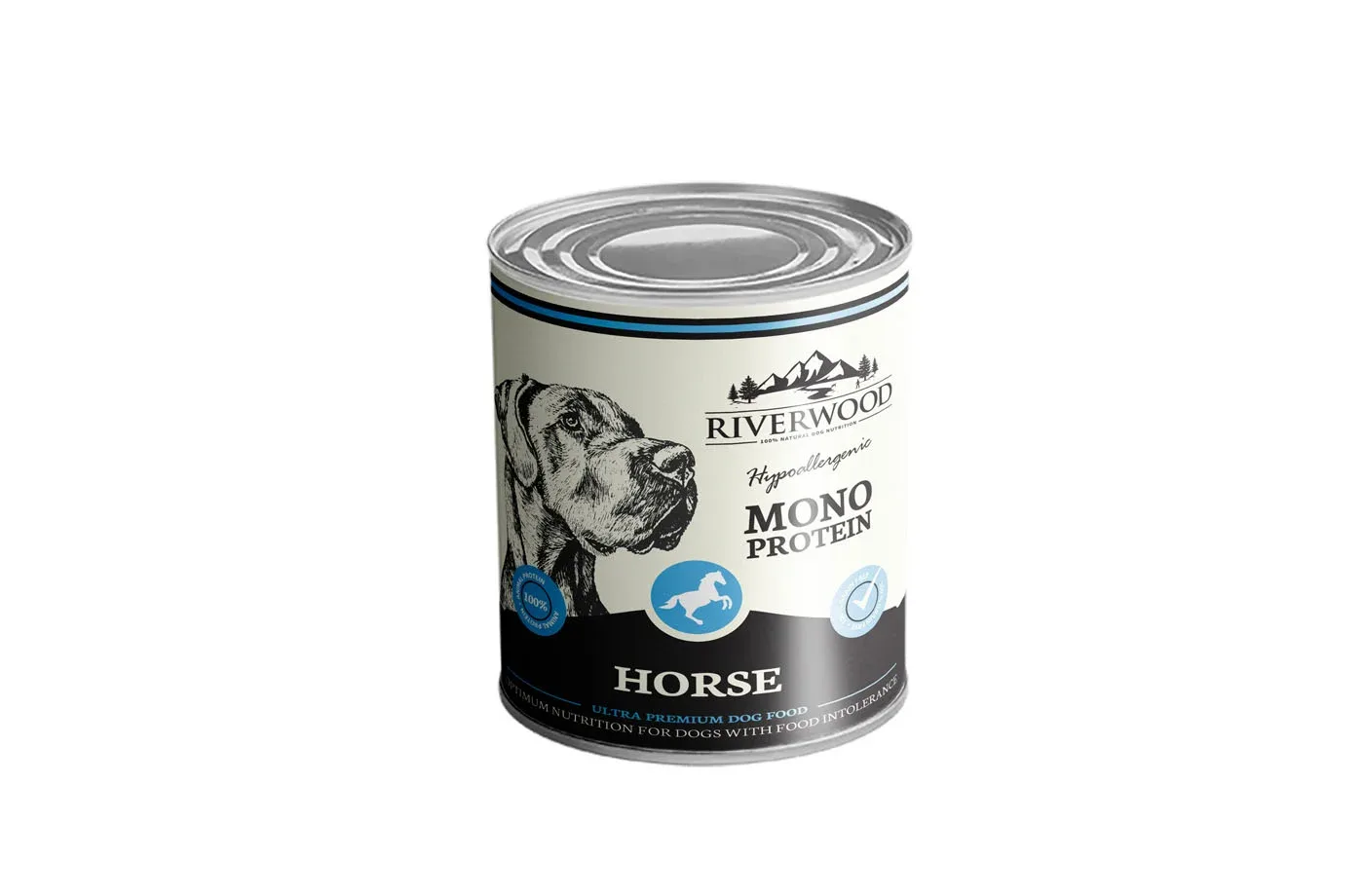 Riverwood Mono Prote茂ne - Hondenvoer - 400 Gram - Hert