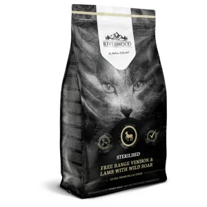 Riverwood Sterilised - Kattenvoer - 6 Kilogram - lam, hert