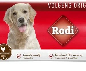 Rodi Worst Kip & Kaas - Hondensnack - 400 Gram - kip, kaas