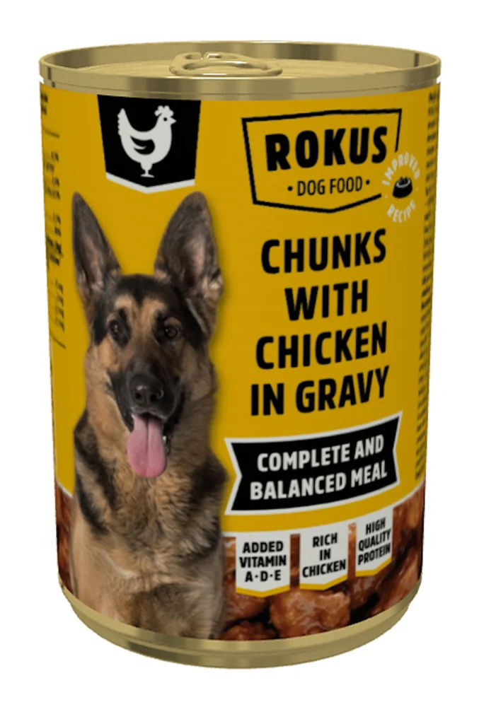 Rokus Adult - Hondenvoer - 1240 Gram - kip
