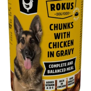 Rokus Adult - Hondenvoer - 415 Gram - kip
