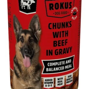 Rokus Adult - Hondenvoer - 415 Gram - rund