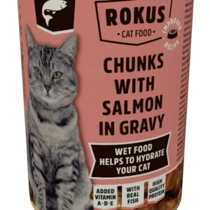 Rokus Adult - Kattenvoer - 810 Gram - zalm