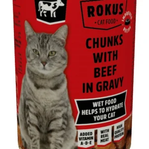 Rokus Adult - Kattenvoer - 810 Gram - rund