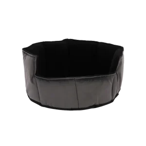 Ronde Mand Velours Antraciet 60 cm