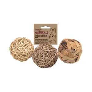Rosewood Naturals Trio Of Fun Balls