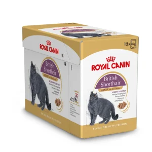 Royal Canin British Shorthair Adult Pouch - Kattenvoer - 12x85 gram - 1020 Gram