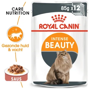 Royal Canin Intense Beauty in Gravy - Kattenvoer - 12x85 gram - 1020 Gram