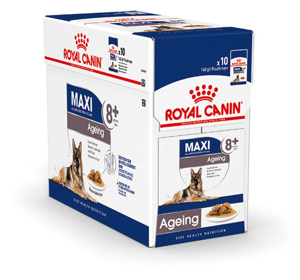 Royal Canin Maxi Ageing - Hondenvoer - 10x140 gram - 1400 Gram - gevogelte