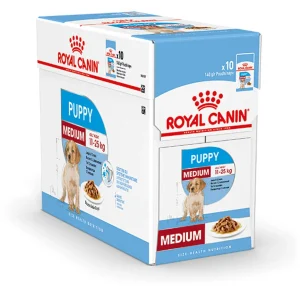 Royal Canin Medium Puppy - Hondenvoer - 10x140 gram - 1400 Gram - gevogelte