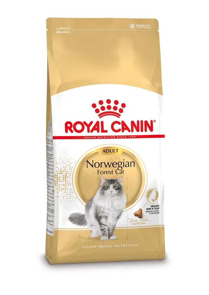 Royal Canin Noorse Boskat Adult - Kattenvoer - 2 Kilogram - Gevogelte