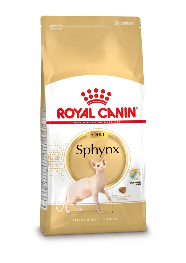Royal Canin Sphynx Adult - Kattenvoer - 2 Kilogram - Gevogelte