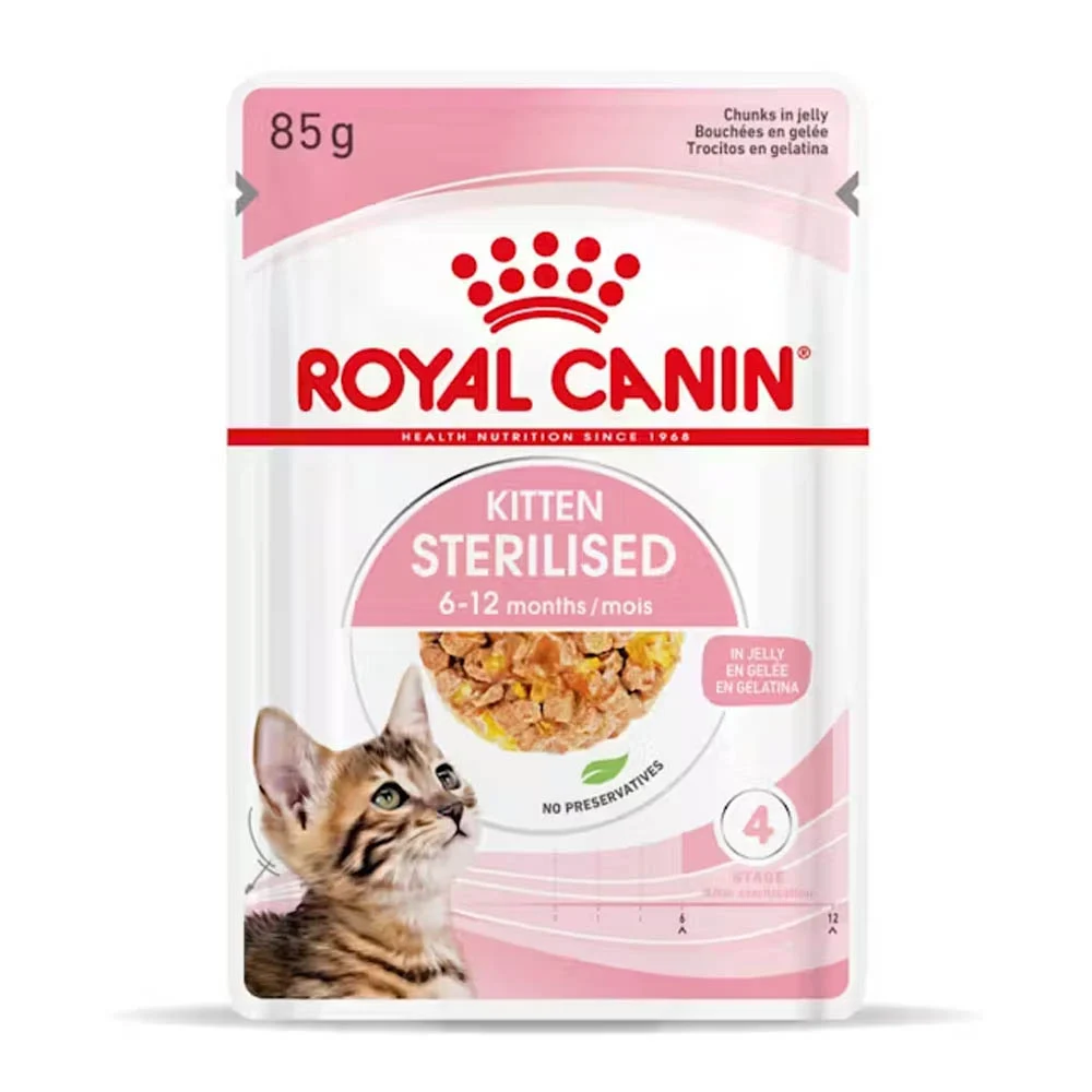 Royal Canin Sterilised Jelly - Kattenvoer - 12x85 gram - 1020 Gram