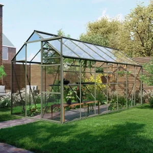 Royal Well Kate V Full Options - Tuinkas - Zwart - 217x192x436 cm - Veiligheidsglas