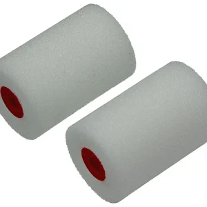 SAM - Lakroller 2 x 5cm - 11x7x4 cm - Wit
