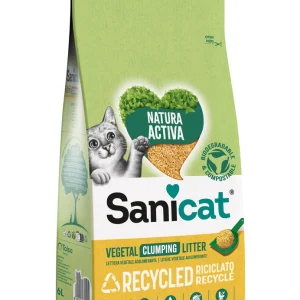 Sanicat 100% Corn Cob - Kattenbakvulling - Fijn - 6 Liter