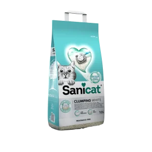Sanicat Kattenbakvulling Ultra White Ongeparfumeerd 10 kg