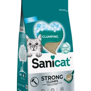 Sanicat Strong Clumps - Kattenbakvulling - Heel fijn - 10 Kilogram