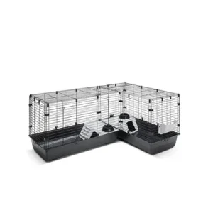 Savic Clubix Corner Knaagdierkooi - Zwart