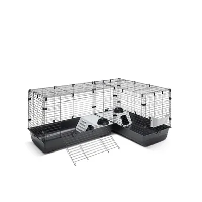Savic Clubix Corner Knaagdierkooi - Zwart - Image 2