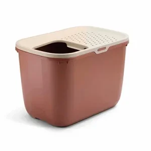 Savic Kattenbak Hop in Champagne Terracotta 58,5x39x39,5 cm - Roze