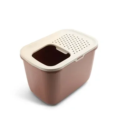 Savic Kattenbak Hop in Champagne Terracotta 58,5x39x39,5 cm - Roze - Image 2