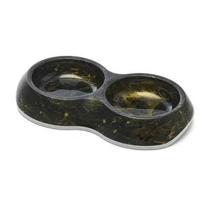 Savic Voerbak Delice Dubbel Marble 26x15,5x4 cm - 200 ml - Image 2