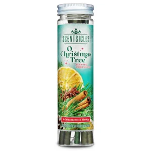 Scentsicles O Christmas Tree - Geurstokjes - 6 stuks - 15.24x3.81x3.81 cm - Kerstboom