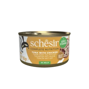 Schesir Jelly Tonijn en Kip 85 g