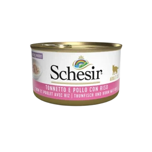 Schesir Tonijn Kip en Rijst 85 g