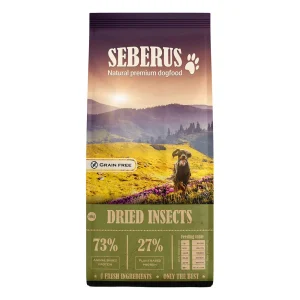 Seberus Dried Insects – duurzamer graanvrij hondenvoer