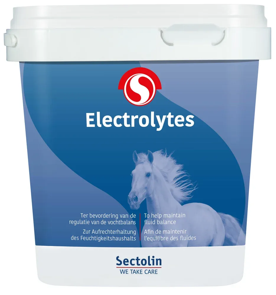 Sectolin Electrolyte Poeder - Vochtbalans supplement Paard - 0.5 Kilogram - Emmer