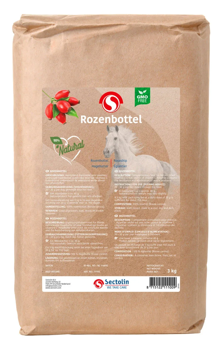 Sectolin Kamille Kruid - Kalmeringssupplement Paard - 0.5 Kilogram - Emmer